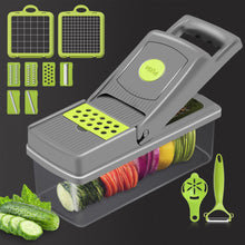 Load image into Gallery viewer, 14-in-1 Kitchen Multifunctional Vegetable Food Slicer Chopper Cutter