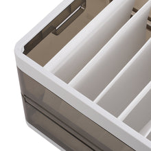 Load image into Gallery viewer, Folding Clothes Organiser Wardrobe Drawer Storage Box with Dividers