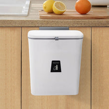 Load image into Gallery viewer, 9L Compost Bin Hanging Trash Can With Inner Bucket Kitchen Waste Bins Living and Home