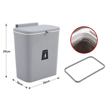 Load image into Gallery viewer, Kitchen Compost Bin Hanging Trash Can