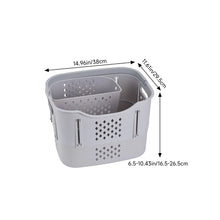 Load image into Gallery viewer, Laundry Baskets & Storage Bins Set – Foldable, PP & Metal