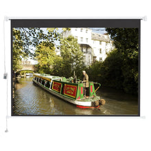 Load image into Gallery viewer, 4:3 Wall Mount Electric Projector Screen for Home Theater Movie and Office Projector Screens Living and Home