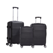 Load image into Gallery viewer, 3PCS Lockable Travel Suitcase Set