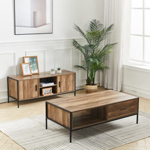 Load image into Gallery viewer, Iron Frame Coffee Table Living and Home