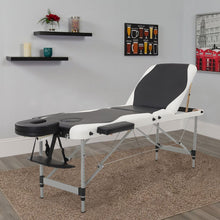 Load image into Gallery viewer, Leather Upholstered Adjustable Massage Bed Bedroom Furniture Living and Home