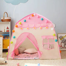 Load image into Gallery viewer, Dreamy Pink Castle Play Tent Living and Home