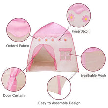 Load image into Gallery viewer, Dreamy Pink Castle Play Tent Living and Home