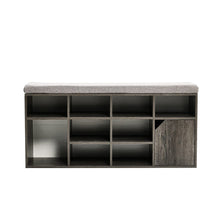 Load image into Gallery viewer, Padded Shoe Storage Bench Benches Living and Home