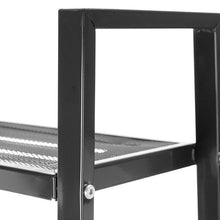 Load image into Gallery viewer, 4-Tier Industrial Metal Open Ladder Shelf Living and Home