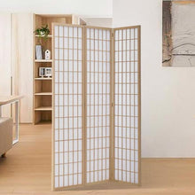 Load image into Gallery viewer, 3/4 Panel Solid Wood Folding Room Divider Screen Stylish and Functional Partition Room Dividers Living and Home