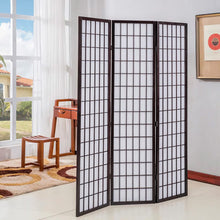 Load image into Gallery viewer, 3/4 Panel Solid Wood Folding Room Divider Screen Stylish and Functional Partition Room Dividers Living and Home