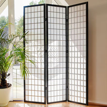 Load image into Gallery viewer, 3/4 Panel Solid Wood Folding Room Divider Screen Stylish and Functional Partition Room Dividers Living and Home