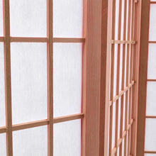 Load image into Gallery viewer, 3-Panel Solid Wood Folding Room Divider Screen Coffee Living and Home