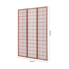 Load image into Gallery viewer, 3-Panel Solid Wood Folding Room Divider Screen Coffee Living and Home
