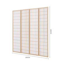 Load image into Gallery viewer, 3/4 Panel Solid Wood Folding Room Divider Screen Stylish and Functional Partition Room Dividers Living and Home