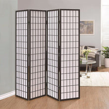 Load image into Gallery viewer, 3/4 Panel Solid Wood Folding Room Divider Screen Stylish and Functional Partition Room Dividers Living and Home