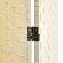 Load image into Gallery viewer, 2 Style Bamboo Woven 4-Panel Folding Room Divider Room Dividers Living and Home