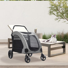 Load image into Gallery viewer, Pets Mood Collapsible Pet Stroller for Cats and Dogs Living and Home