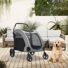 Load image into Gallery viewer, Pets Mood Collapsible Pet Stroller for Cats and Dogs Living and Home
