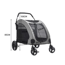 Load image into Gallery viewer, Pets Mood Collapsible Pet Stroller for Cats and Dogs Living and Home