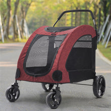 Load image into Gallery viewer, Pets Mood Collapsible Pet Stroller for Cats and Dogs Living and Home
