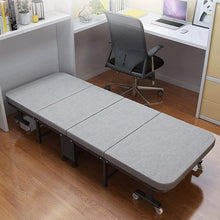 Load image into Gallery viewer, 4-Fold Metal Sponge Folding Bed Living and Home