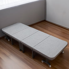 Load image into Gallery viewer, 4-Fold Metal Sponge Folding Bed Living and Home