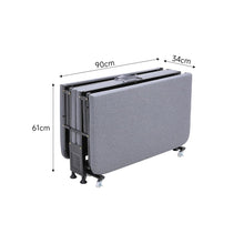 Load image into Gallery viewer, 4-Fold Metal Sponge Folding Bed Living and Home