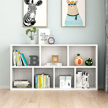 Load image into Gallery viewer, Cube Wooden Bookcase Organizer Storage Shelving Unit Living and Home