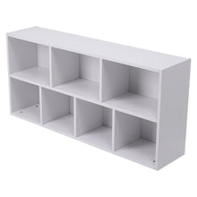 Load image into Gallery viewer, Cube Wooden Bookcase Organizer Storage Shelving Unit Living and Home