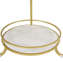 Load image into Gallery viewer, 2 Tier Round Glass and Slate Coffee Table Coffee Tables Living and Home