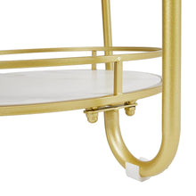 Load image into Gallery viewer, 2 Tier Round Glass and Slate Coffee Table Coffee Tables Living and Home