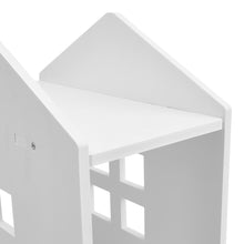Load image into Gallery viewer, Kids' House Frame Rotating Bookshelf