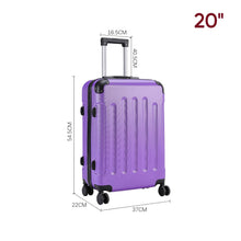 Load image into Gallery viewer, 20/24/28 Inch Modern Hardside Type Spinner Suitcase with Combination Lock Travel Suitcases Living and Home