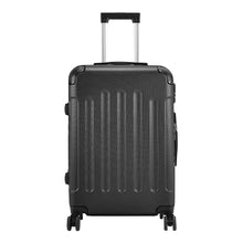 Load image into Gallery viewer, 20/24/28 Inch Modern Hardside Type Spinner Suitcase with Combination Lock Travel Suitcases Living and Home Black 24 inch