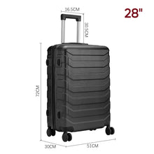 Load image into Gallery viewer, Lightweight Hardside Travel Suitcase with Spinner Wheels