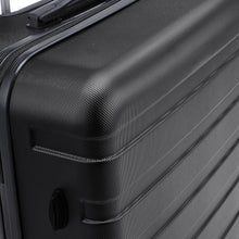 Load image into Gallery viewer, Hardshell Rolling Luggage Trolley Travel Case, 20" Black