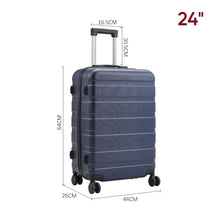 Load image into Gallery viewer, Hardshell Rolling Luggage Trolley Travel Case, 24"
