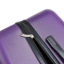 Load image into Gallery viewer, Hardshell Rolling Luggage Trolley Travel Case, 28" Purple