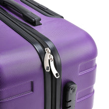 Load image into Gallery viewer, Hardshell Rolling Luggage Trolley Travel Case, 28" Purple