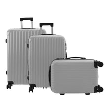 Load image into Gallery viewer, Hardshell Spinner Wheel Luggage Travel Suitcase, 24" Grey