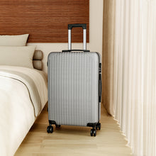 Load image into Gallery viewer, Hardshell Spinner Wheel Luggage Travel Suitcase, 24" Grey