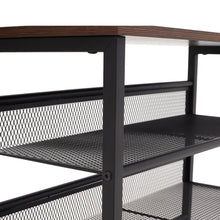Load image into Gallery viewer, 4-Tier Mesh Shelves Shoe Rack