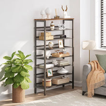Load image into Gallery viewer, 8-Tier Mesh Shelves Shoe Rack Living and Home