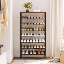 Load image into Gallery viewer, 8-Tier Mesh Shelves Shoe Rack Living and Home