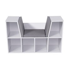 Load image into Gallery viewer, Cozy Kids Bookcase with Reading Seat Living and Home