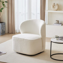 Load image into Gallery viewer, Chic Upholstered Swivel Chair Living and Home
