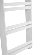 Load image into Gallery viewer, 4-Tier Wooden Modern Wall-Mounted Shelf