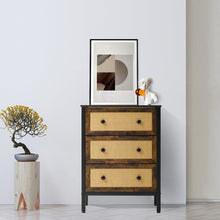 Load image into Gallery viewer, Natural Rustic Rattan Cabinet Living and Home