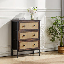Load image into Gallery viewer, Natural Rustic Rattan Cabinet Living and Home